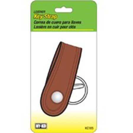 Hy-Ko Hy-Ko Products KC185 Snapon Leather Keystrap 3549342